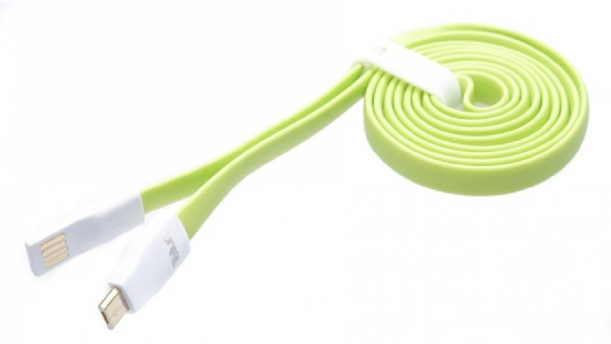 Tellur кабел за данни, USB-A - USB-C, 1 м, зеленна ниска цена с бърза доставка - BestPC.BG