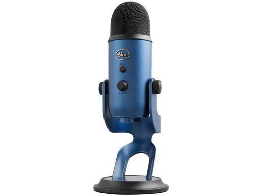 Настолен микрофон Logitech Blue YETI - Midnight Blueна ниска цена с бърза доставка - BestPC.BG