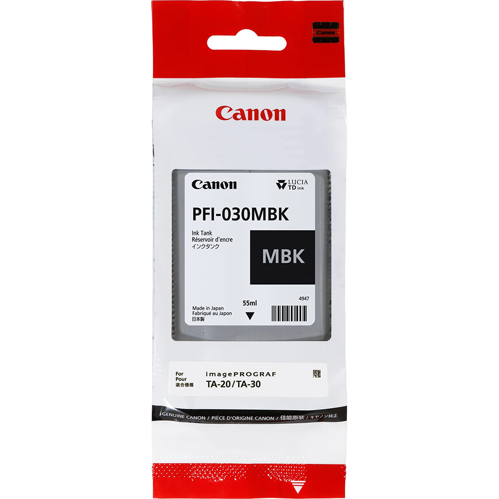 Касета с мастило Canon PFI-030, Matte Blackна ниска цена с бърза доставка - BestPC.BG