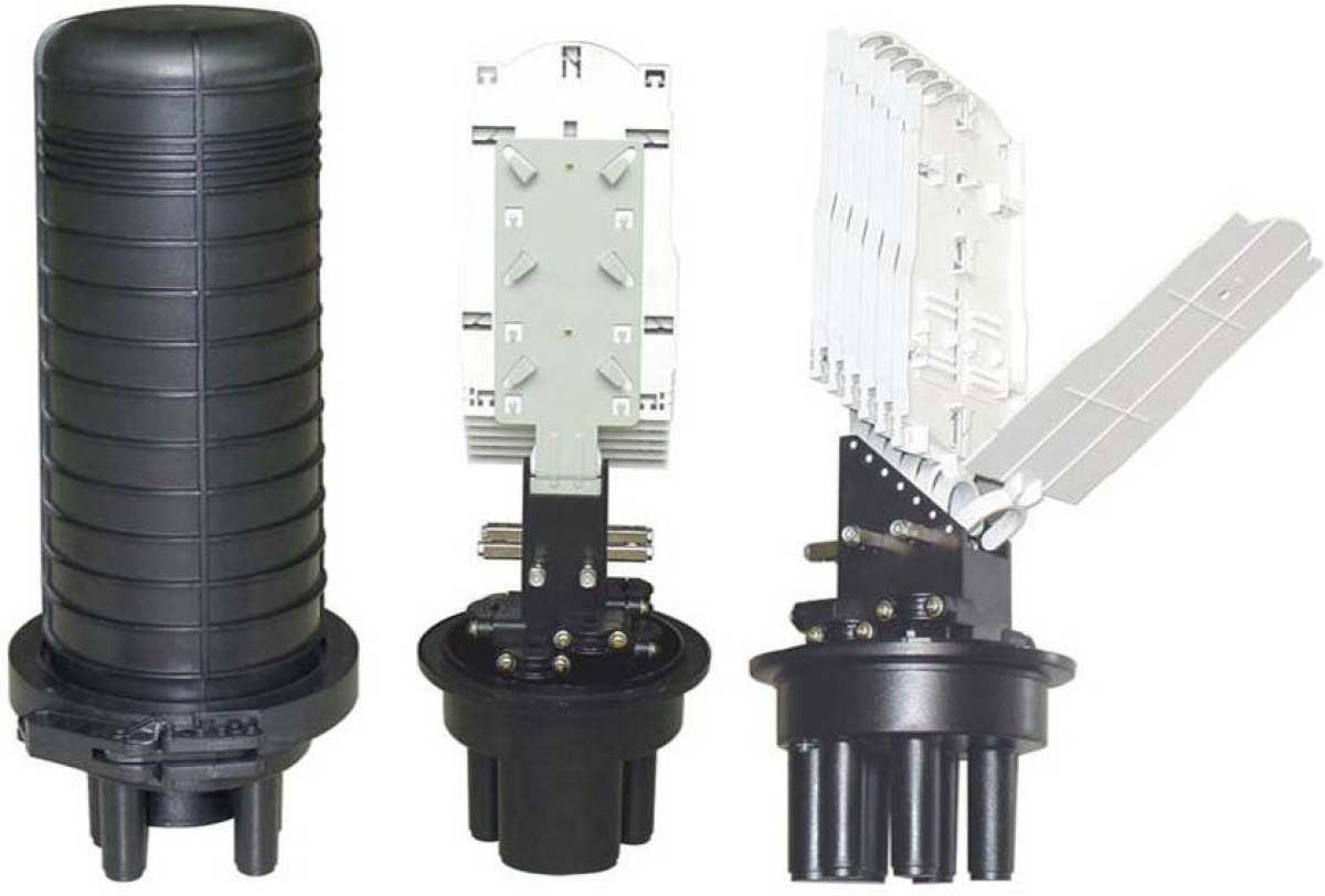 Оптична муфа за 24 влакна -максимум 144 влакна-на ниска цена с бърза доставка - BestPC.BG