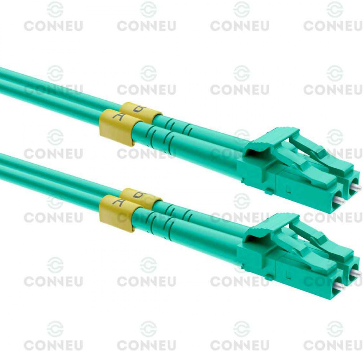 Оптична пач корда LC-LC мулти мод OM3 дуплекс, 3мм, дължина 60 метрана ниска цена с бърза доставка - BestPC.BG