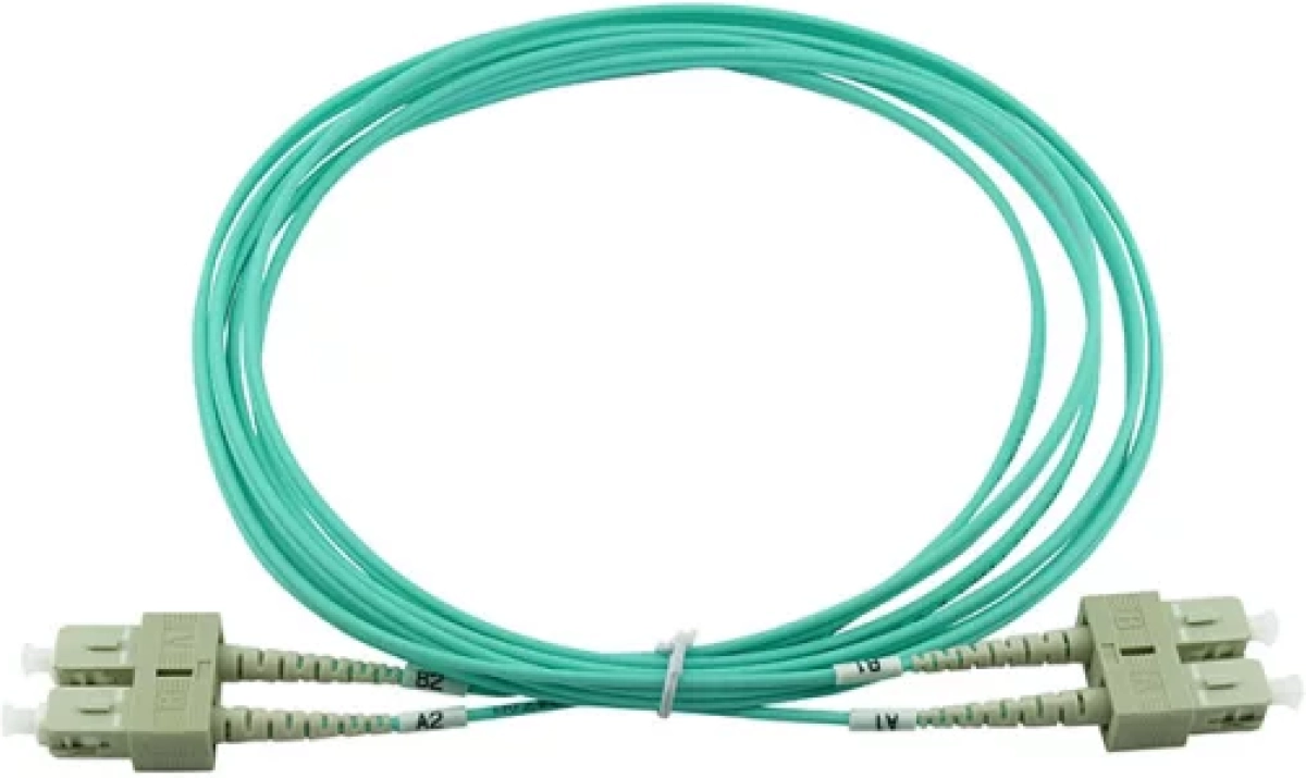 Оптична пач корда SC-SC Мулти мод 50-125 ОМ3 дуплекс, дължина 0.50 метрана ниска цена с бърза доставка - BestPC.BG