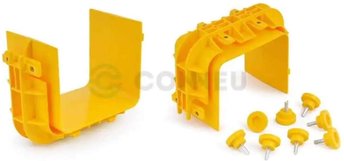 Елемент Комплект за съединяване на 120 мм Fiber Raceway елементи, Conneuна ниска цена с бърза доставка - BestPC.BG