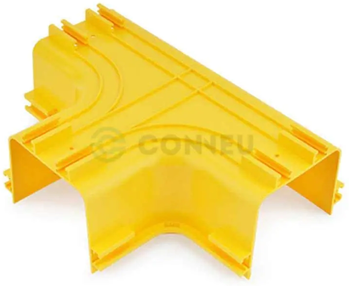 Елемент Вертикално Т-отклонение от канал 240 мм към 120 мм, Fiber Raceway Conneuна ниска цена с бърза доставка - BestPC.BG