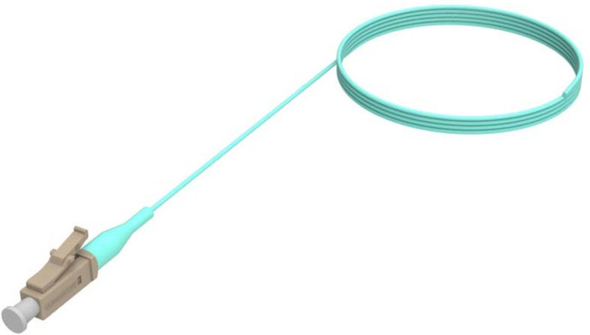 Оптичен пигтейл LC-UPC, мултимод OM4, 1 метърна ниска цена с бърза доставка - BestPC.BG