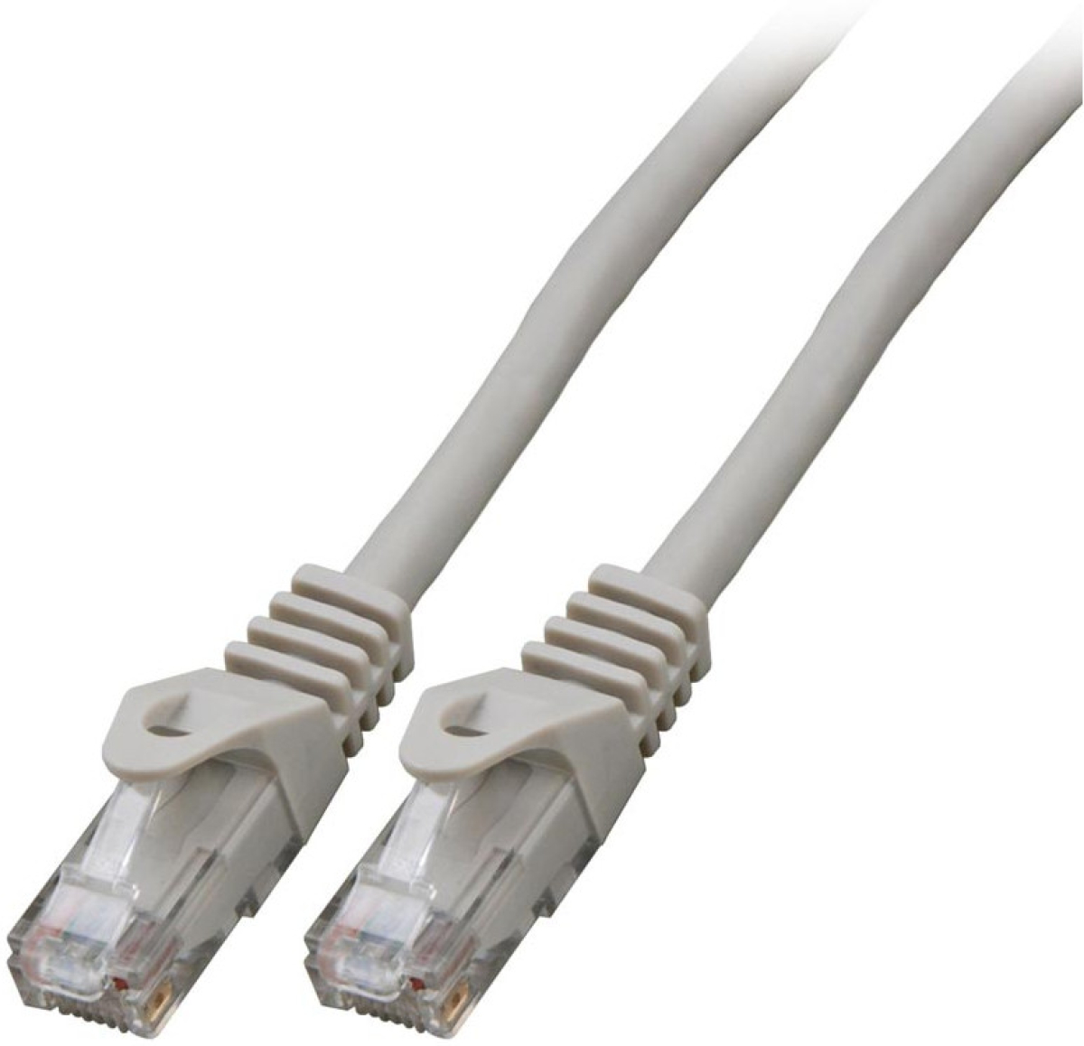 RJ45 Пач кабел U-UTP, кат. 6, LSZH, CCA, сив — 3 метрана ниска цена с бърза доставка - BestPC.BG