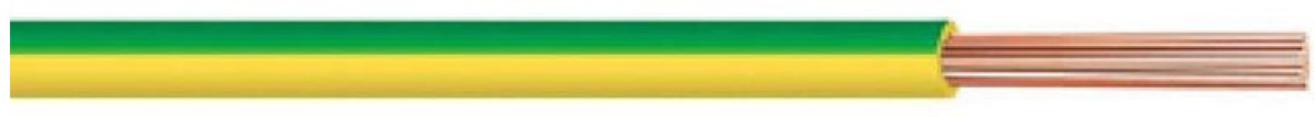 H07V-K ПВА-2 кабел 1 x 4 мм2, жълто-зелен, 100 метрана ниска цена с бърза доставка - BestPC.BG