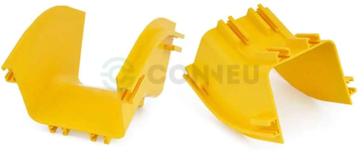 Елемент Conneu, преход 45° надолу за канал 120 мм Fiber Racewayна ниска цена с бърза доставка - BestPC.BG