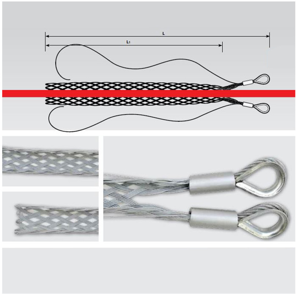 Къс чорап за междинно придърпване на кабели с диаметър 25-45 ммна ниска цена с бърза доставка - BestPC.BG
