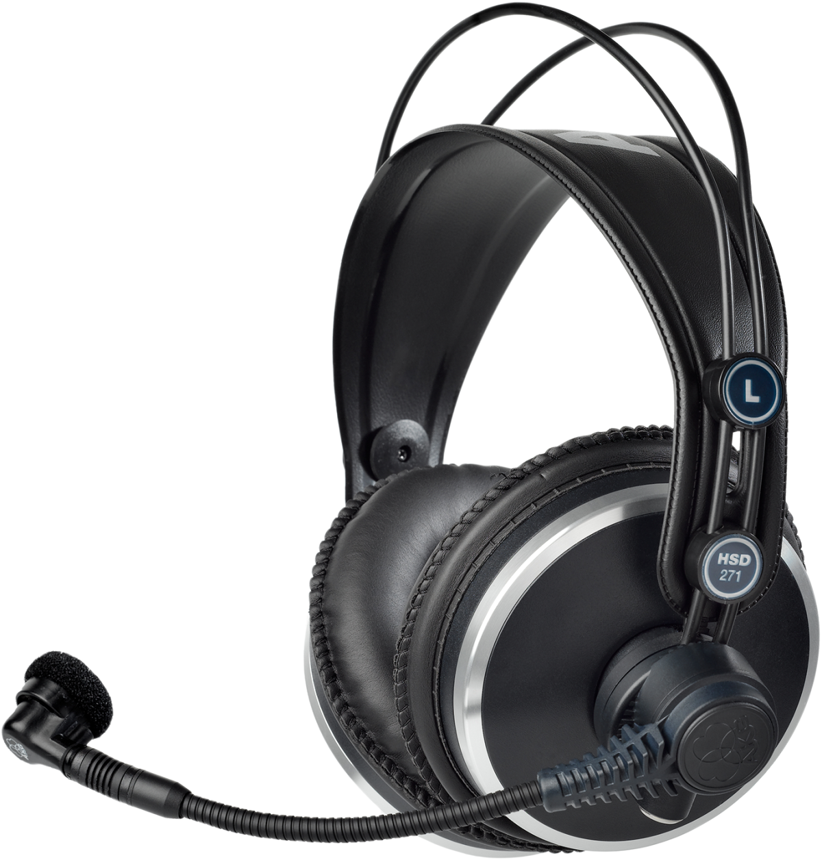 Слушалки AKG HSD 271, микрофон, 16 - 28KHz, чернина ниска цена с бърза доставка - BestPC.BG