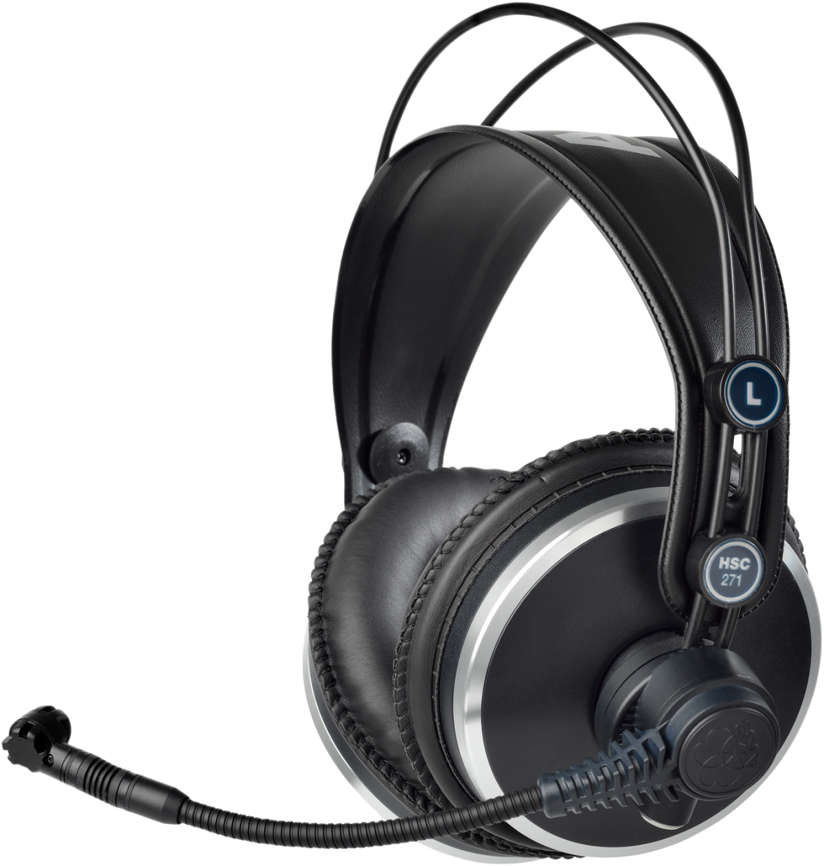 Слушалки AKG HSC271 с кондензаторен микрофон с автоматично заглушаване, кардиоидна ниска цена с бърза доставка - BestPC.BG