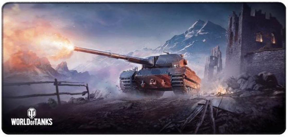 Подложка за мишка Геймърска World of Tanks Super Conqueror, Size XLна ниска цена с бърза доставка - BestPC.BG