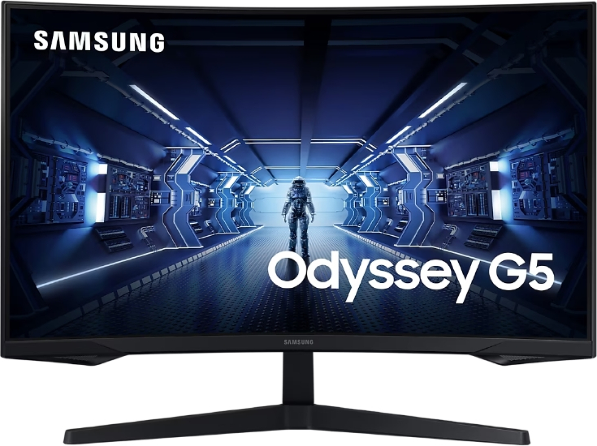 Монитор Samsung LC32G55TQ, 32" 2560x1440 WQHD, VA, 1ms, 144Hz, 1x HDMI 2.0, 1x DP 1.2на ниска цена с бърза доставка - BestPC.BG
