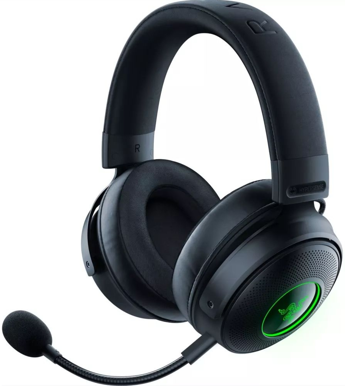 Слушалки Razer Kraken V3 Pro, геймърски, с кабел, вграден микрофон, черен цвятна ниска цена с бърза доставка - BestPC.BG