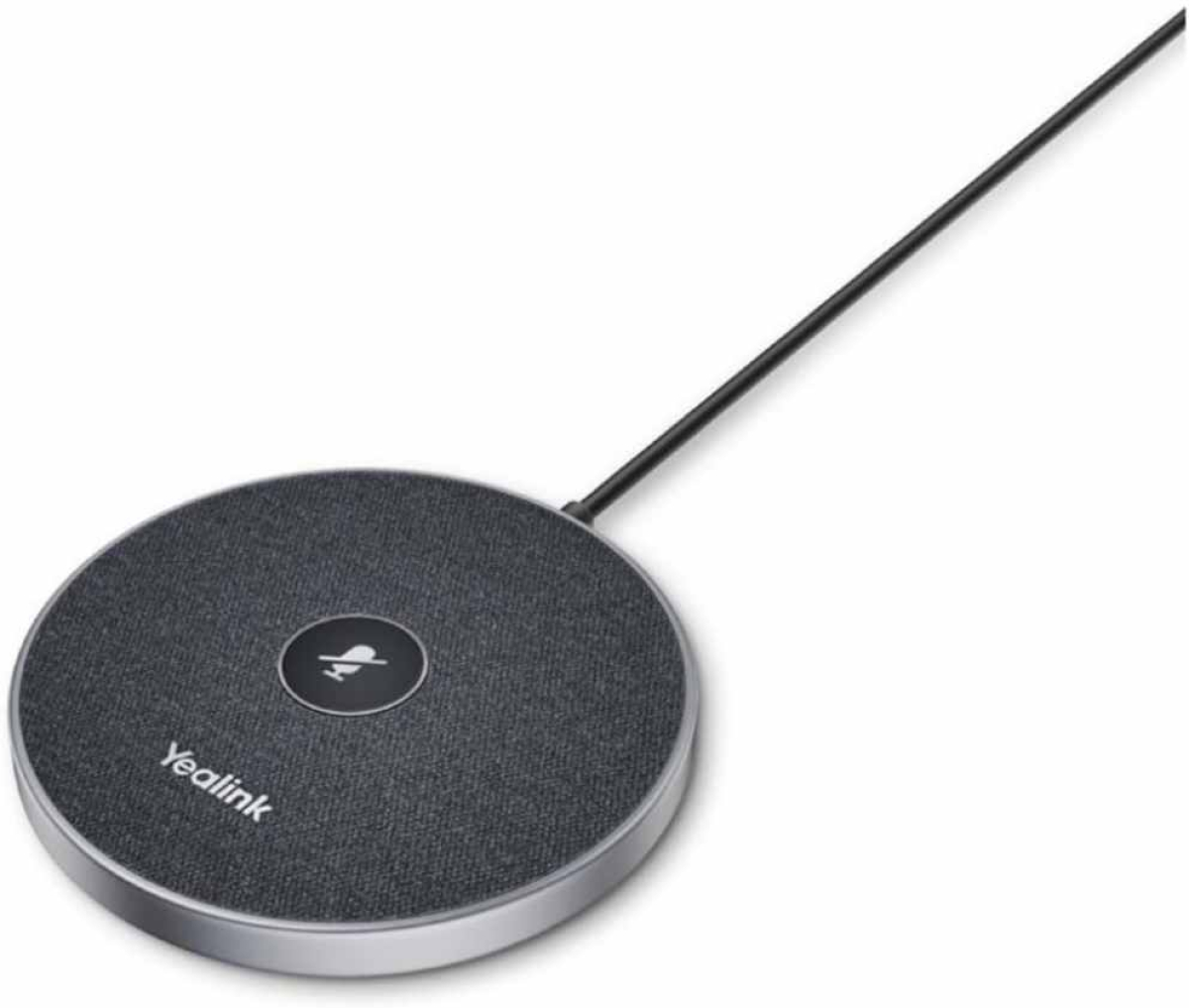 Микрофон Конферентен Yealink VCM35 микрофонен масив, 3 микрофона, 360° обхват, 6 м радиус, черенна ниска цена с бърза доставка - BestPC.BG