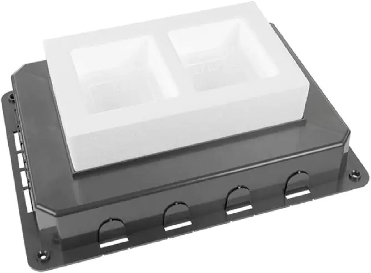 Елемент Кофражна кутия за подова кутия - 4 модула 45x45 ммна ниска цена с бърза доставка - BestPC.BG