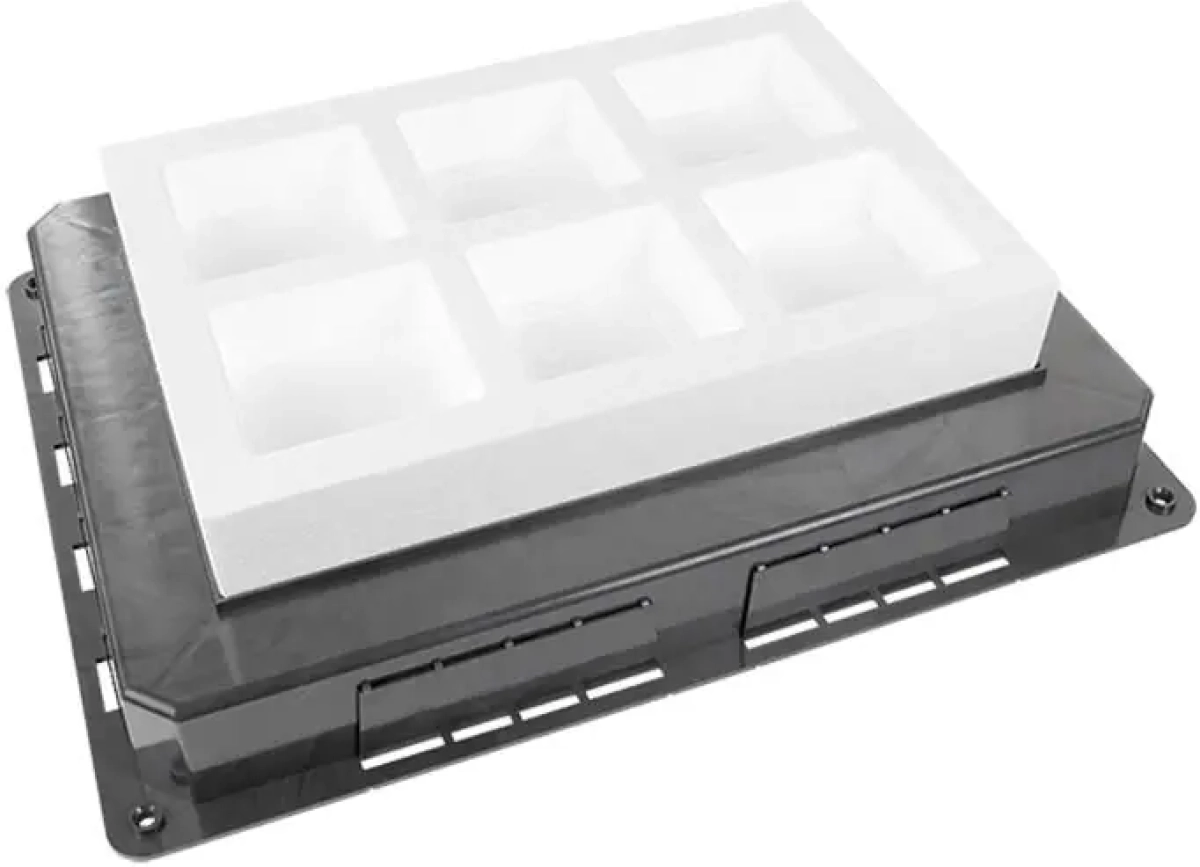 Елемент Кофражна кутия за подова кутия - 12 модула 45x45 ммна ниска цена с бърза доставка - BestPC.BG