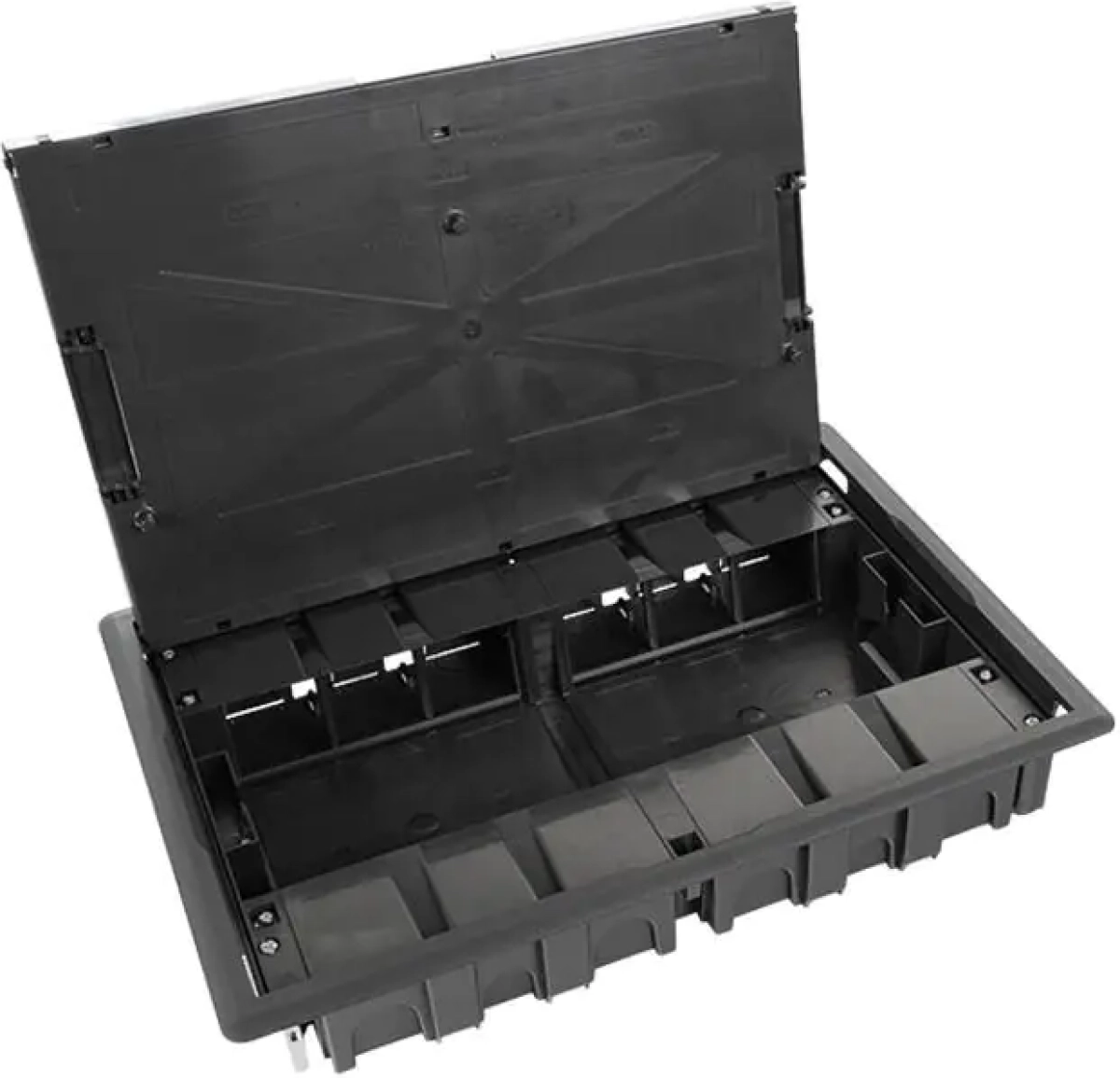 Елемент Подова кутия за 12 модула 45x45 мм — Черенна ниска цена с бърза доставка - BestPC.BG