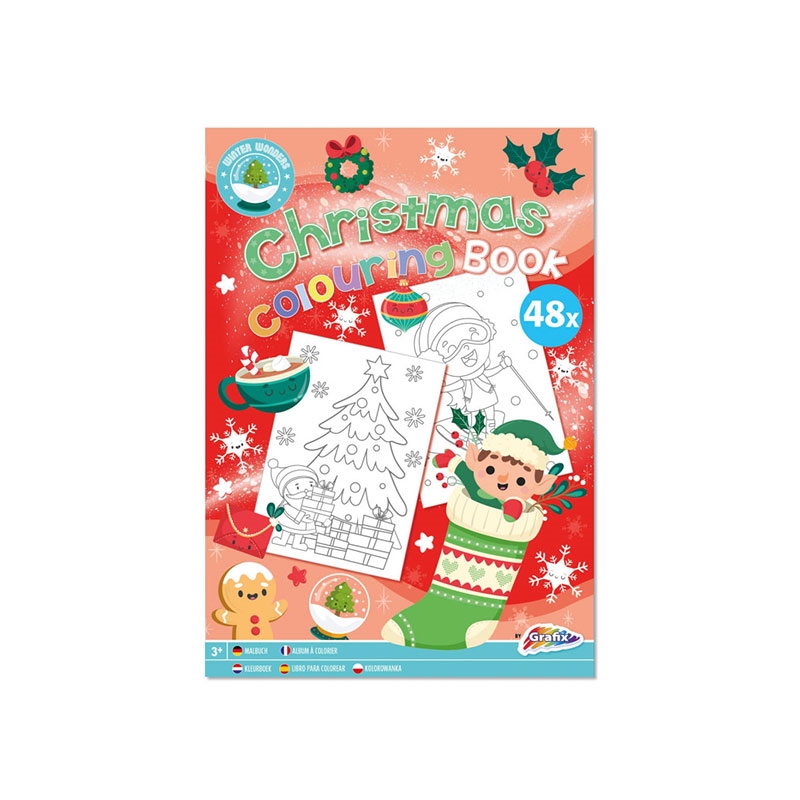 Moxy Книжка за оцветяване, коледна, А4, 32 листана ниска цена с бърза доставка - BestPC.BG