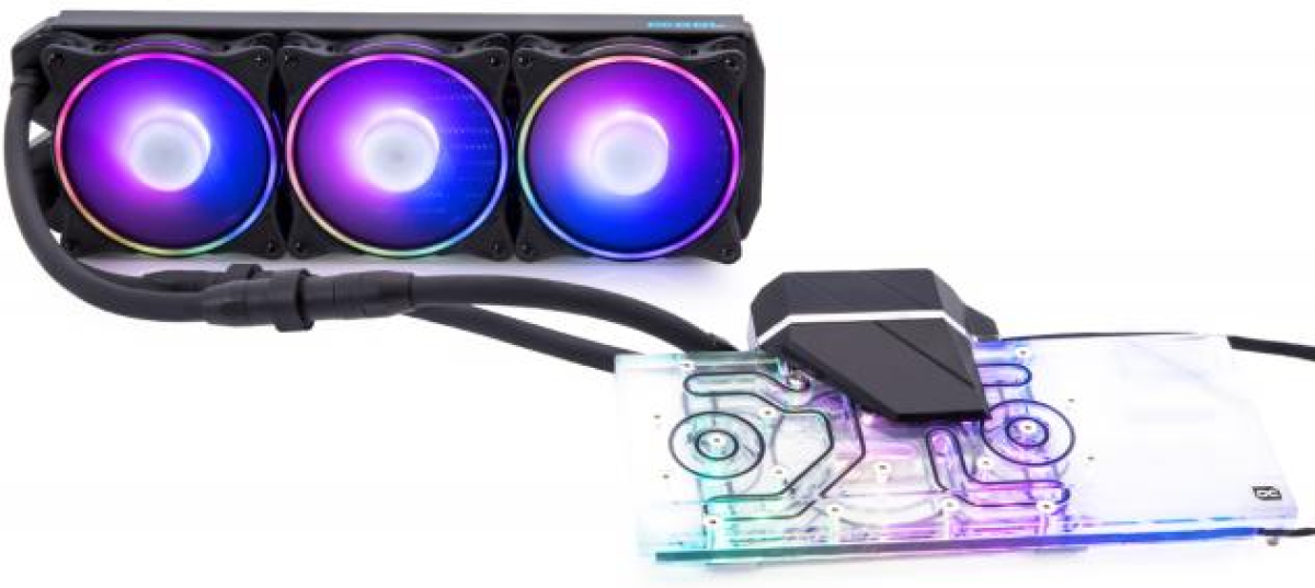 Водно охлаждане Alphacool Eiswolf 2 AIO - 360mm Radeon RX 6800-6800XT-6900 Reference Designна ниска цена с бърза доставка - BestPC.BG