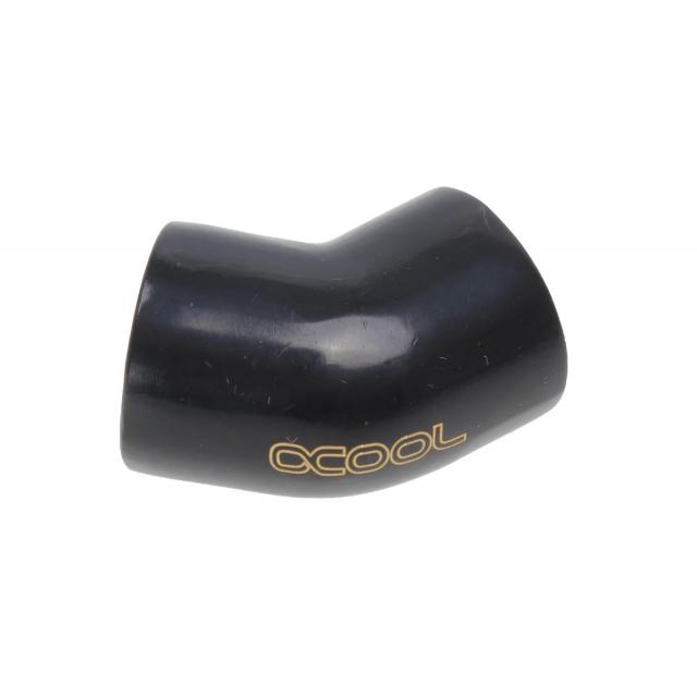 Охлаждане L-конектор Alphacool HF, Вътрешна резба G1-4 - G1-4, 45, Черен матна ниска цена с бърза доставка - BestPC.BG