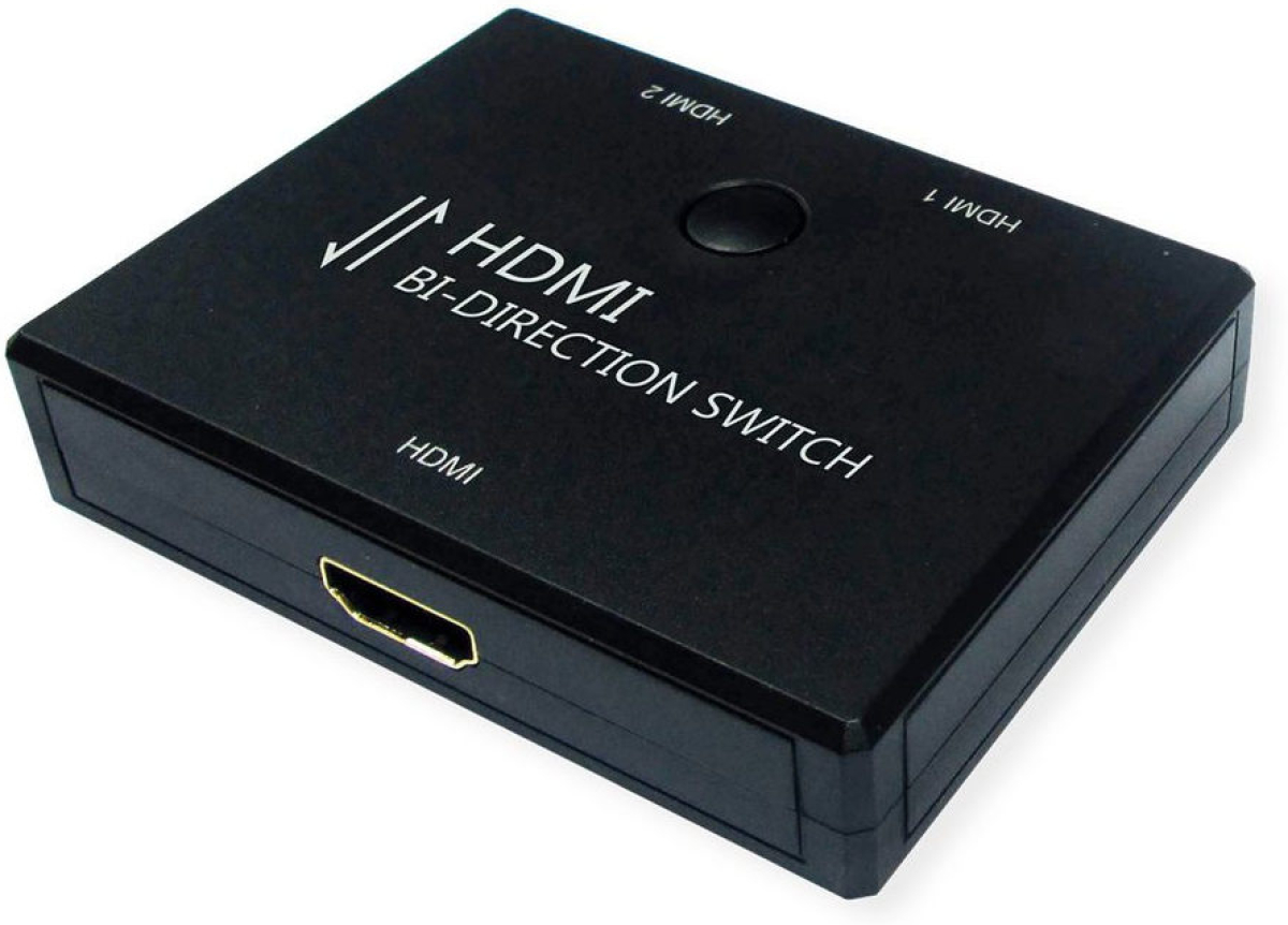 Кабел/адаптер VALUE 14.99.3586, двупосочен, HDMI Switch, 4K UHD, 60Hz, 82 x 62 x 17 мм, черенна ниска цена с бърза доставка - BestPC.BG