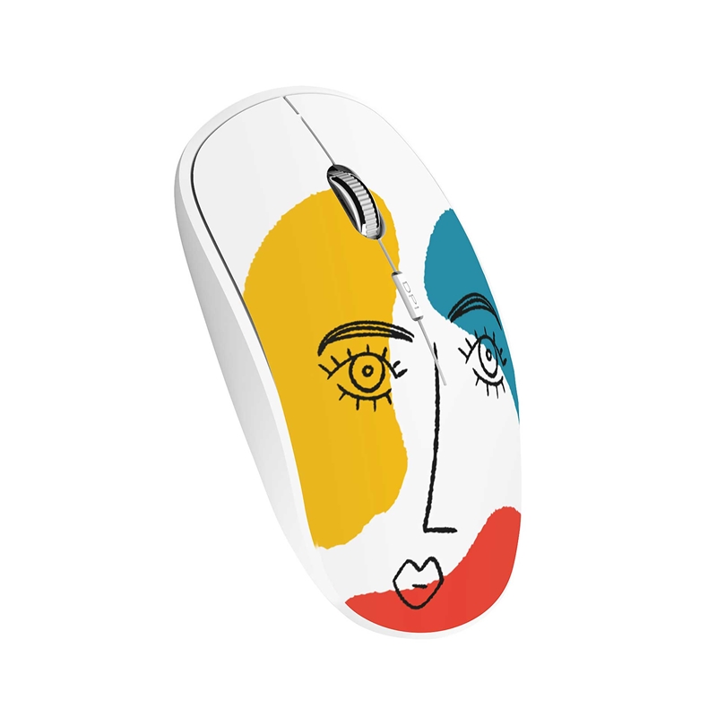 Мишка TNB Exclusiv Art, безжична, USB Type-A, 3 бутонана ниска цена с бърза доставка - BestPC.BG