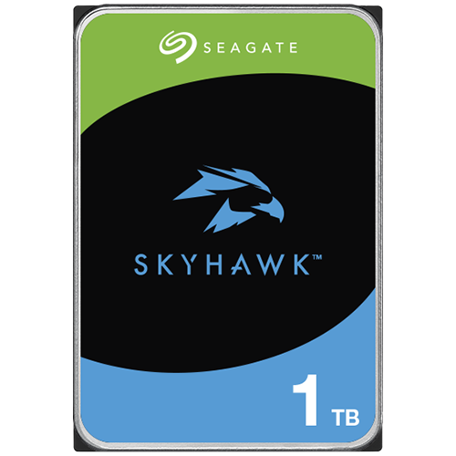 HDD за DVR-видеонаблюдение SEAGATE SkyHawk Surveillance, 1TB, 3.5\'\', 5400 rpm, SATA 3 6Gb/sна ниска цена с бърза доставка - BestPC.BG