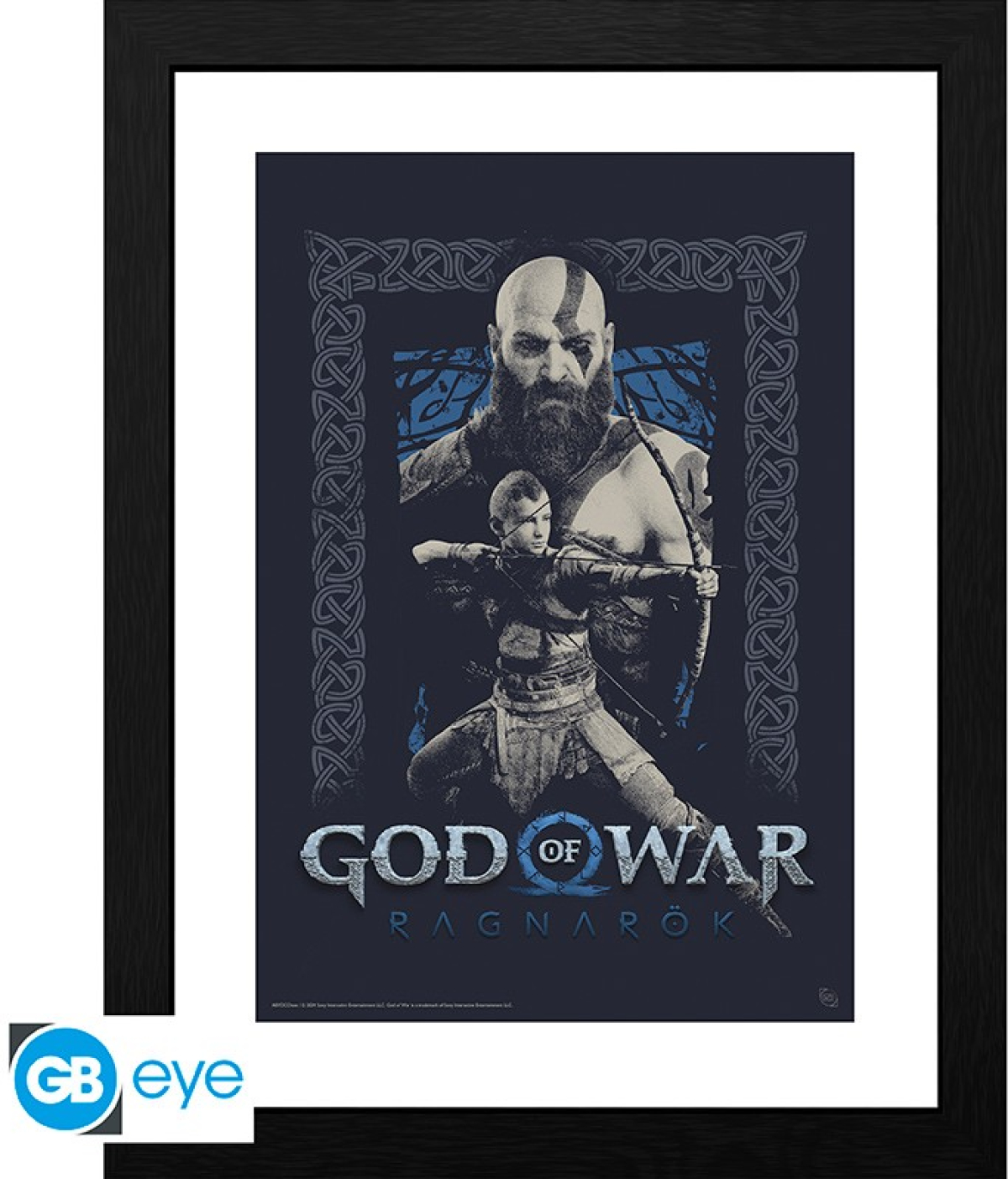 GBEYE GOD OF WAR - Framed print Kratos and Atreus (30x40)на ниска цена с бърза доставка - BestPC.BG