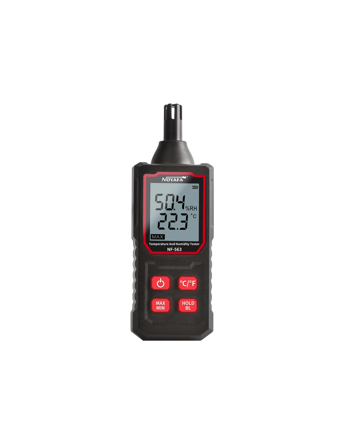 Инструмент/Тестер Noyafa NF-563, Тестер за температура и влагана ниска цена с бърза доставка - BestPC.BG