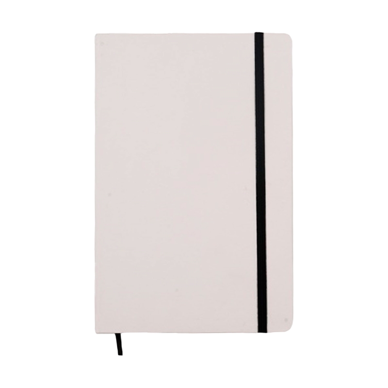 Тефтер Viena, А5, с ластик, широки редове, 80 листа, бяло-черенна ниска цена с бърза доставка - BestPC.BG