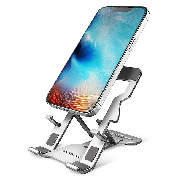 Принадлежност за смартфон Phone-Tablet Stand 4"-10.5", Alum., AXAGON STND-Mна ниска цена с бърза доставка - BestPC.BG