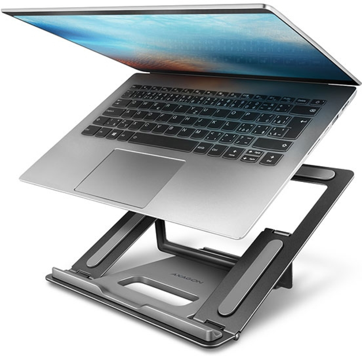 Други Notebook Stand 10"-16", Alum., AXAGON STND-Lна ниска цена с бърза доставка - BestPC.BG