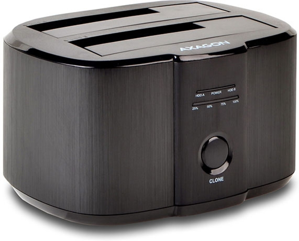Докинг станция Dock USB3 to 2xSATA 2, 5"-3, 5", AXAGON ADSA-STна ниска цена с бърза доставка - BestPC.BG