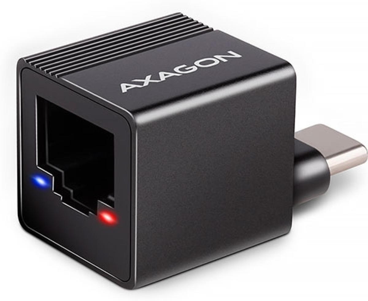 Кабел/адаптер USB3-C to Giga ETHERNET , AXAGON ADE-MINICна ниска цена с бърза доставка - BestPC.BG
