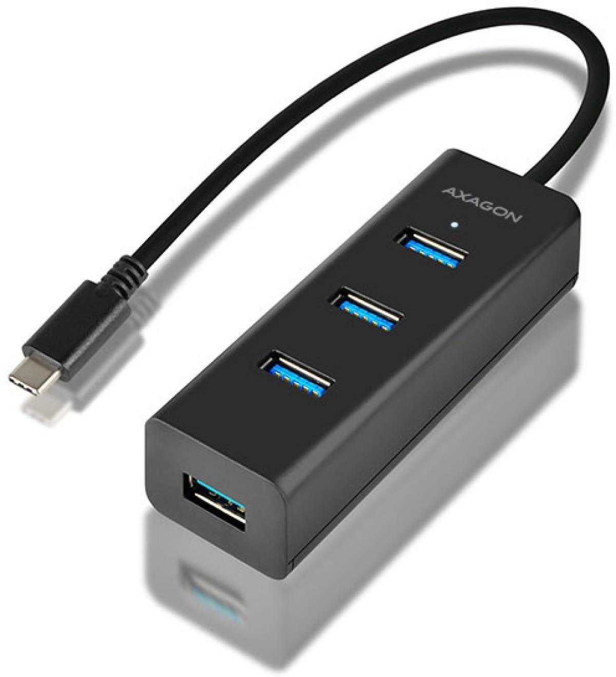 USB Хъб HUB USB3-C to 4xUSB3 A, AXAGON HUE-S2Cна ниска цена с бърза доставка - BestPC.BG