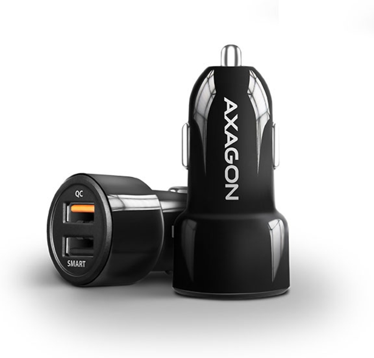Принадлежност за смартфон USB Car Charger 2x, 31.5W, QC3.0, AXAGON PWC-QC5на ниска цена с бърза доставка - BestPC.BG