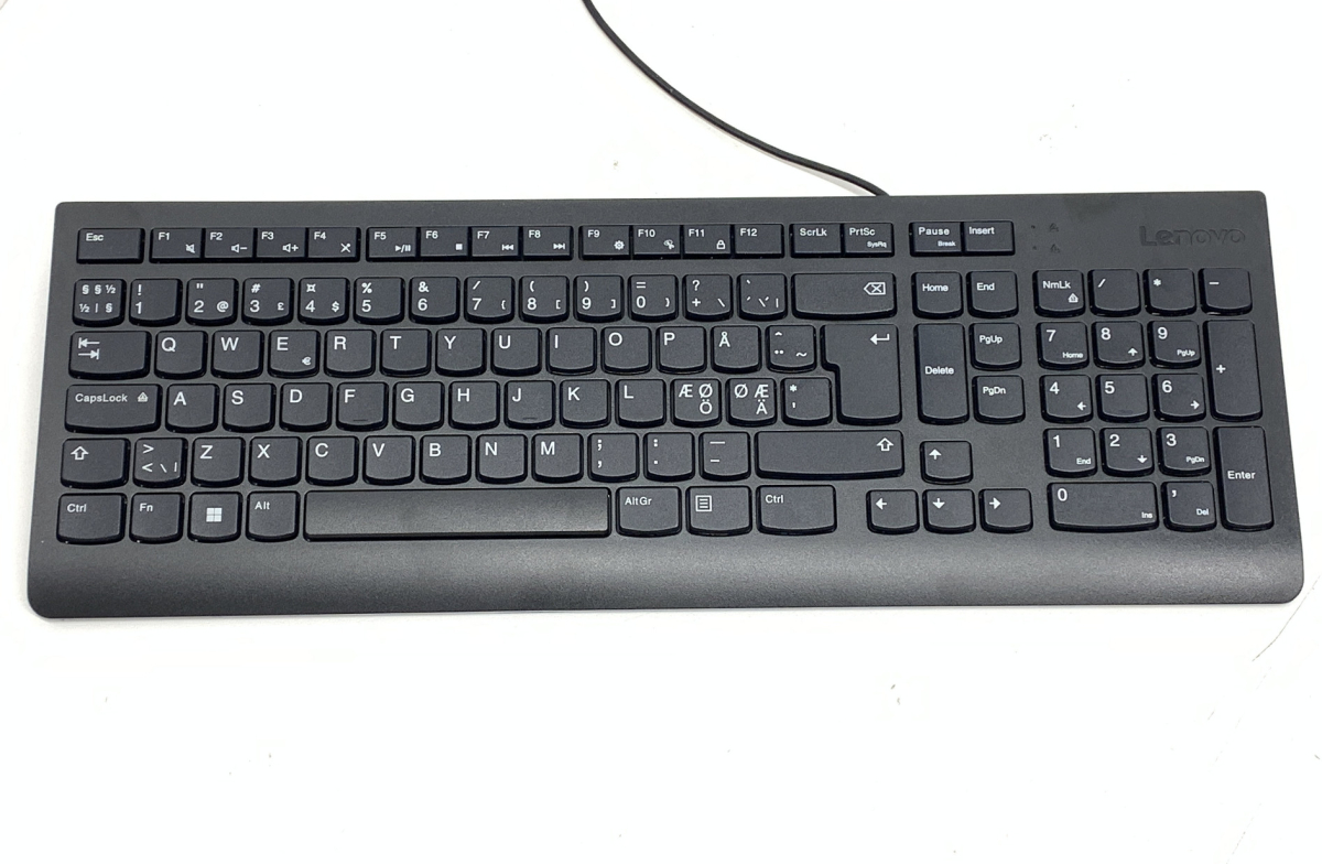 Клавиатура Lenovo EKB-536A-US-BG USB Wired Keyboard en + Кирилицана ниска цена с бърза доставка - BestPC.BG