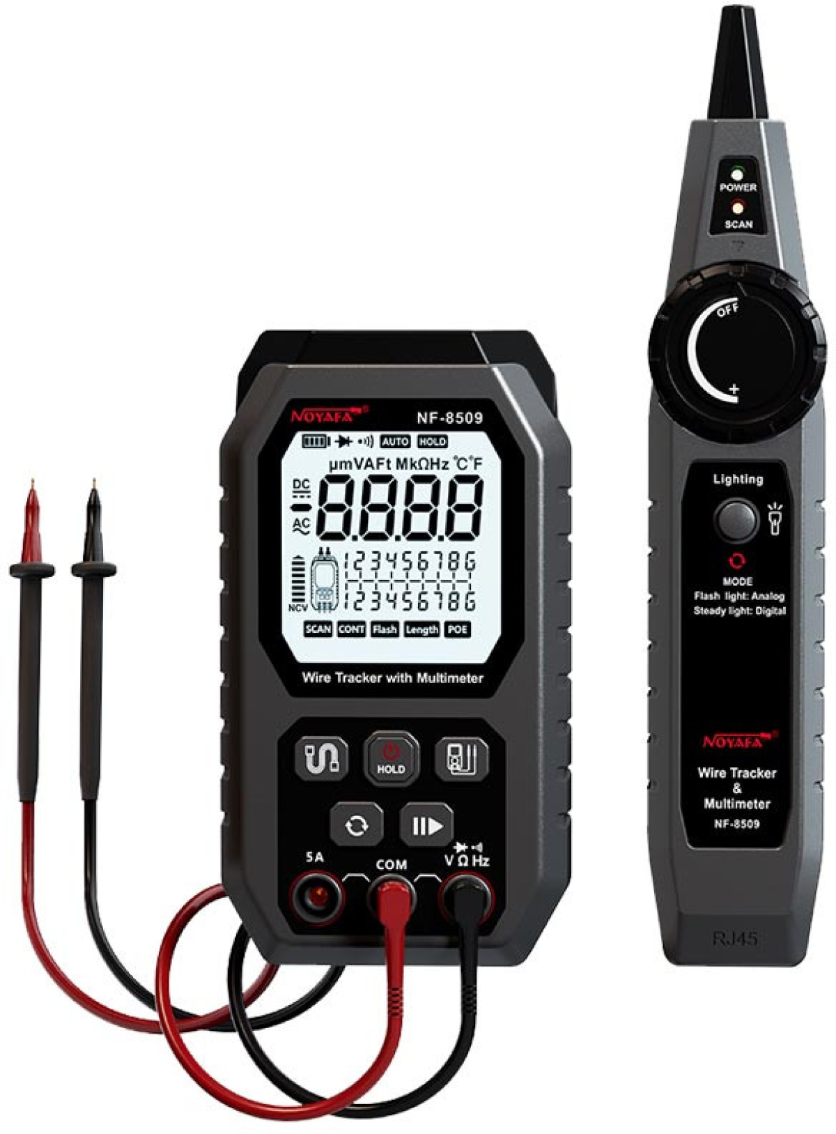 Инструмент/Тестер Многофункционален уред за проследяване на кабели с мултиметърна ниска цена с бърза доставка - BestPC.BG