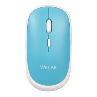 Мишка Wesdar X63, безжична, синяна ниска цена с бърза доставка - BestPC.BG