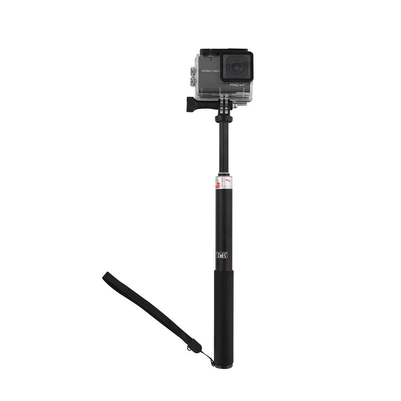 Аксесоар за камера TNB Монопод - стик, с адаптер за Go Pro камера, черенна ниска цена с бърза доставка - BestPC.BG
