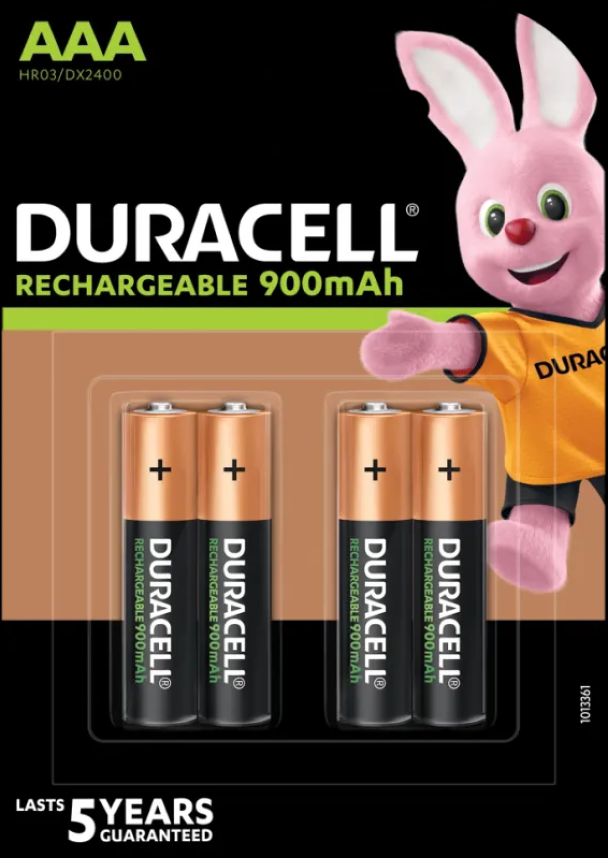 Акумулаторна батерия DURACELL R03 AAA, 900mAh NiMH, 1.2V, 4 бр. в опаковка на ниска цена с бърза доставка - BestPC.BG