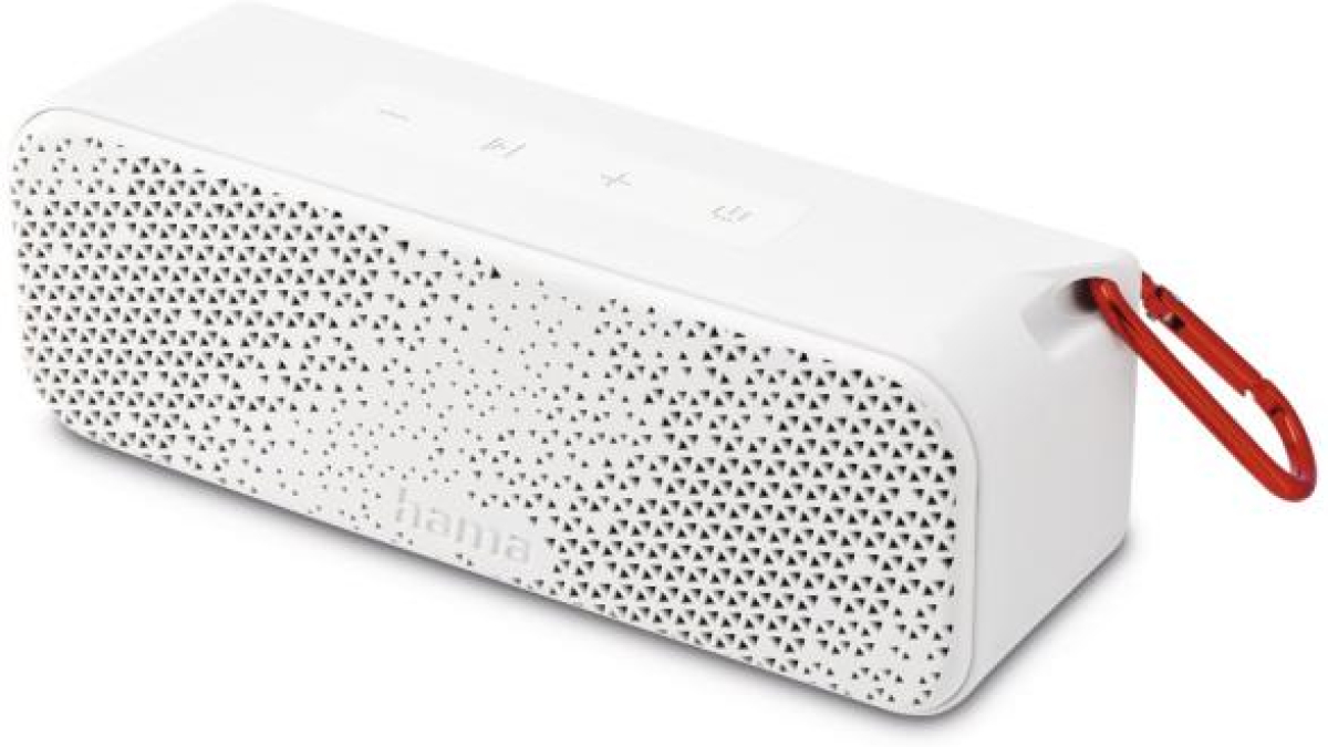 Hama PowerBrick 2.0, 8 W, Bluetooth, USB-C, 2500mAh, 3.7 V, IPX4, Бялна ниска цена с бърза доставка - BestPC.BG