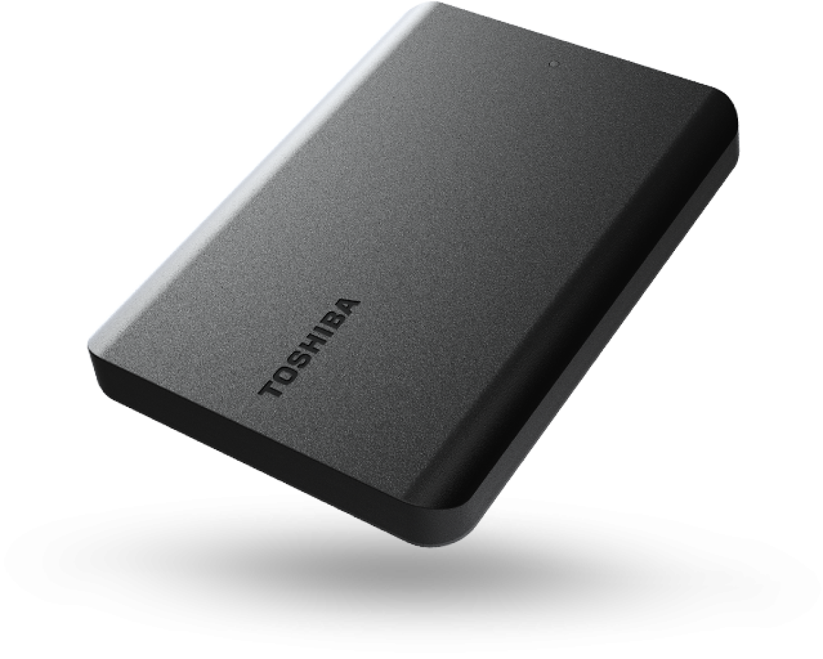 HDD външен Toshiba Canvio Basics - hard drive - 1 TB - USB 3.2 Gen 1 - USB 2.0на ниска цена с бърза доставка - BestPC.BG