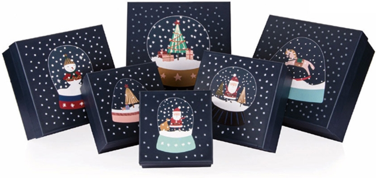 Продукт Gipta Подаръчна кутия Snowglobe, с капак, 180 x 180 x 95 mmна ниска цена с бърза доставка - BestPC.BG