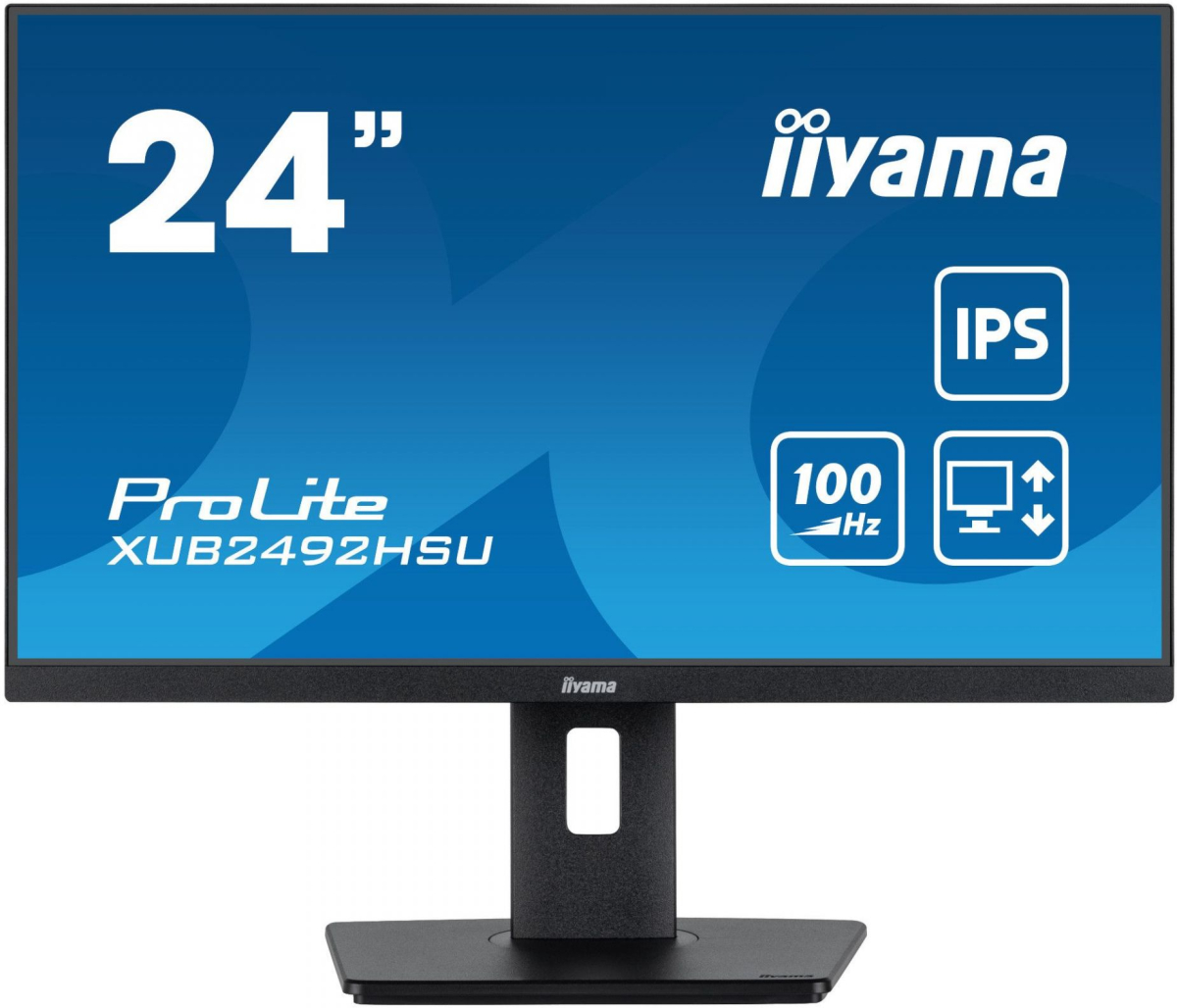 Монитор IIYAMA XUB2492HSU-B6на ниска цена с бърза доставка - BestPC.BG