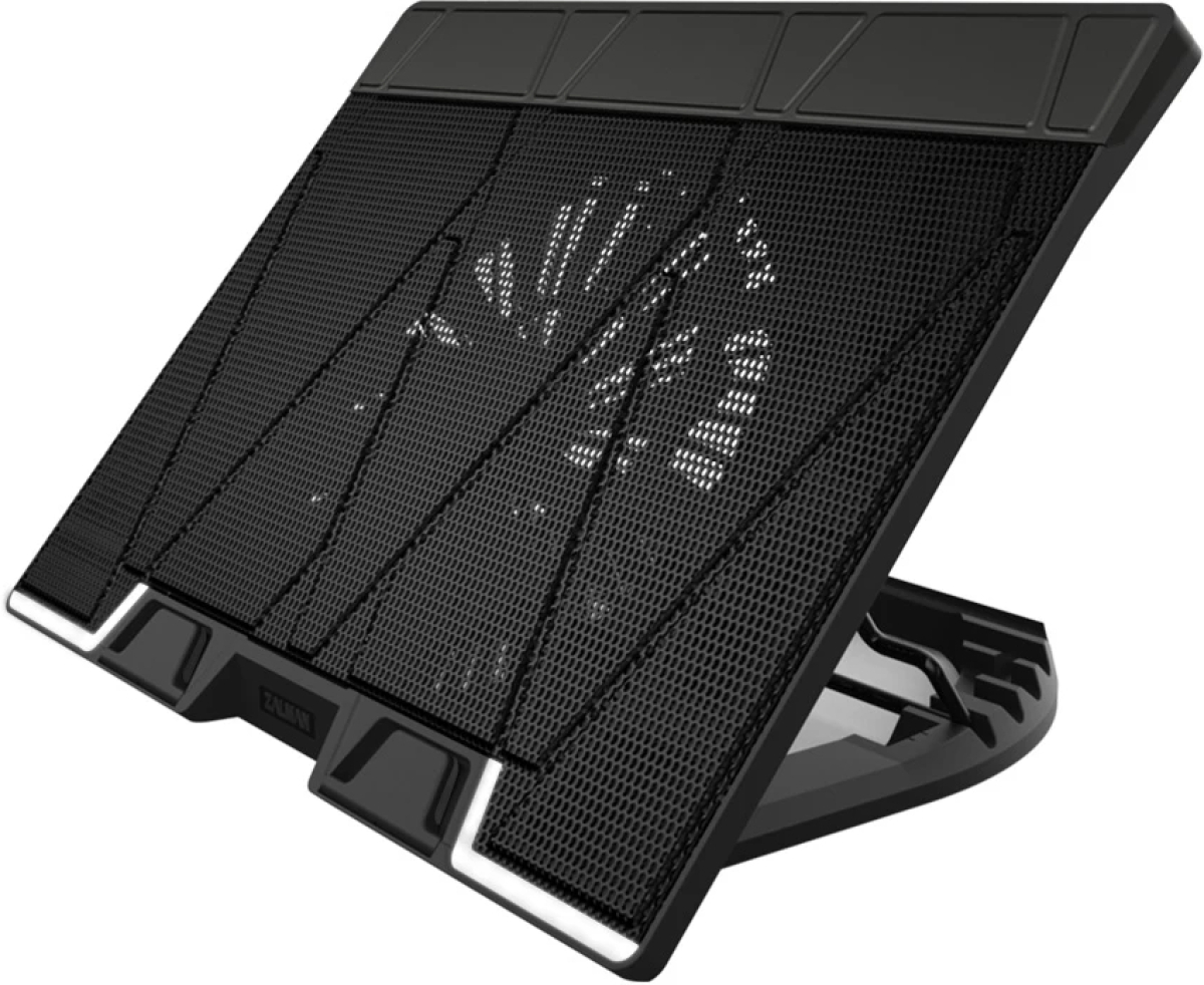Поставка за лаптоп Zalman Охлаждане за лаптоп Notebook Cooler 17" Black ZM-NS3000на ниска цена с бърза доставка - BestPC.BG
