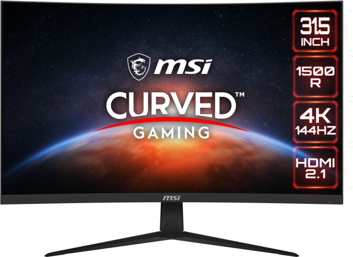 Монитор MSI G321CU, 31.5" 3840x2160, 300 nits, 144Hz, 4ms,на ниска цена с бърза доставка - BestPC.BG