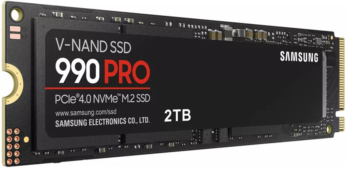 SSD памет Samsung 990 PRO 2TB PCIe 4.0 NVMe M.2 SSD MZ-V9P2T0BWна ниска цена с бърза доставка - BestPC.BG