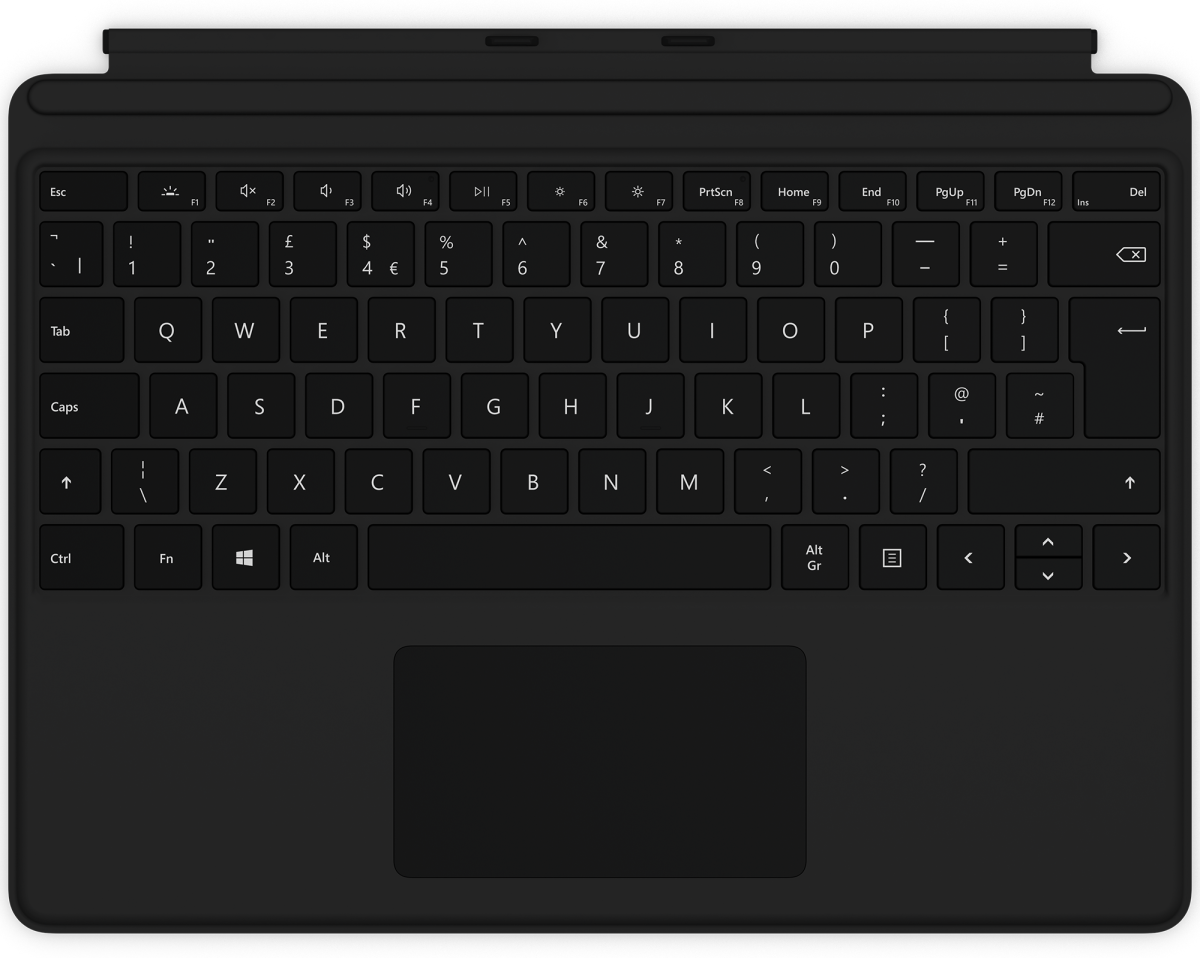 Аксесоар за таблет Microsoft Surface Pro 8-9, английски, механични клавиши, черен цвятна ниска цена с бърза доставка - BestPC.BG